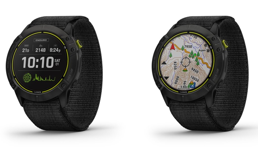 Представлены Garmin Enduro — «умные» часы с автономной работой до года — фото 1