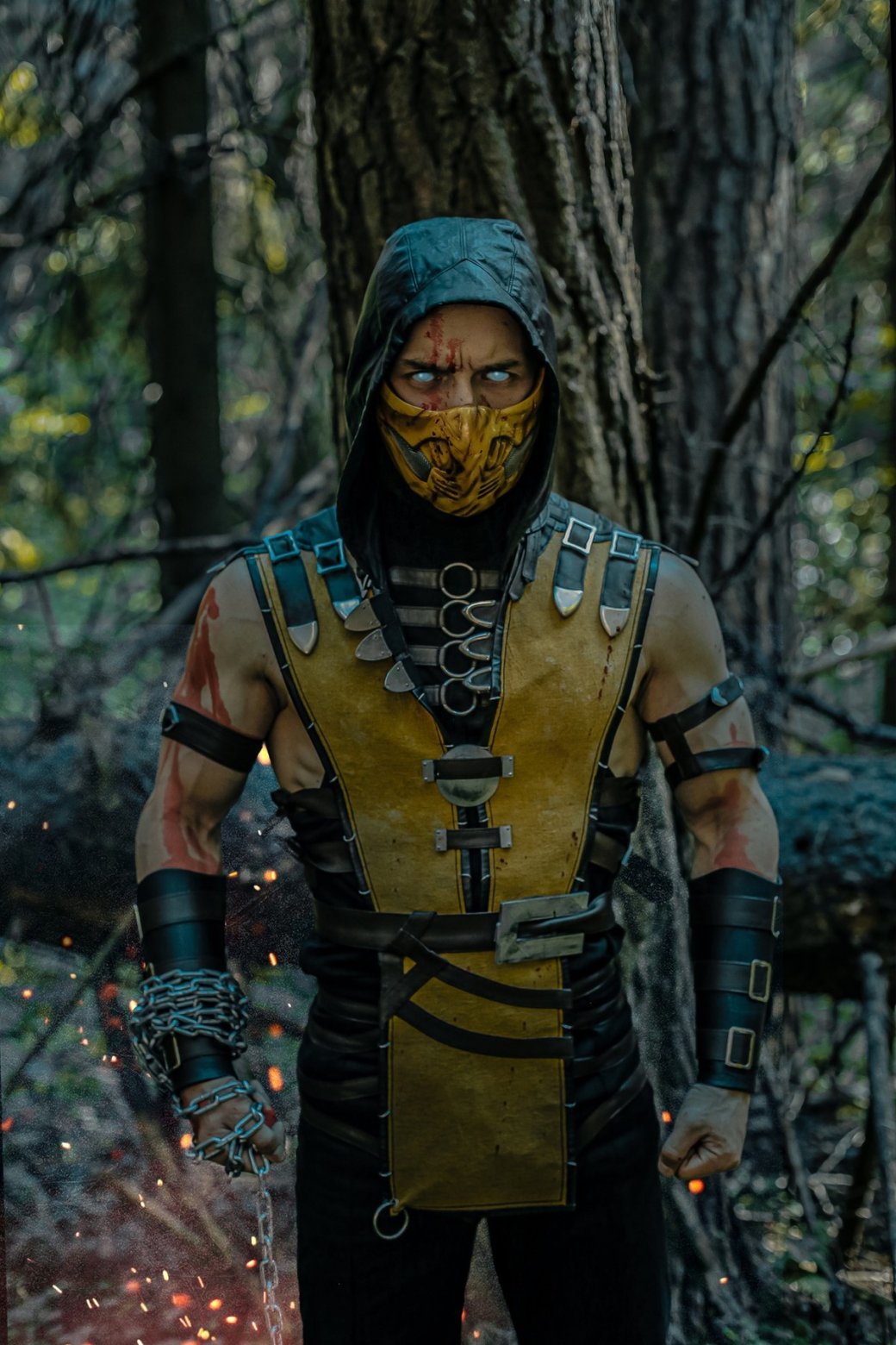 Москвич предстал в образе Скорпиона из Mortal Kombat — изображение 4