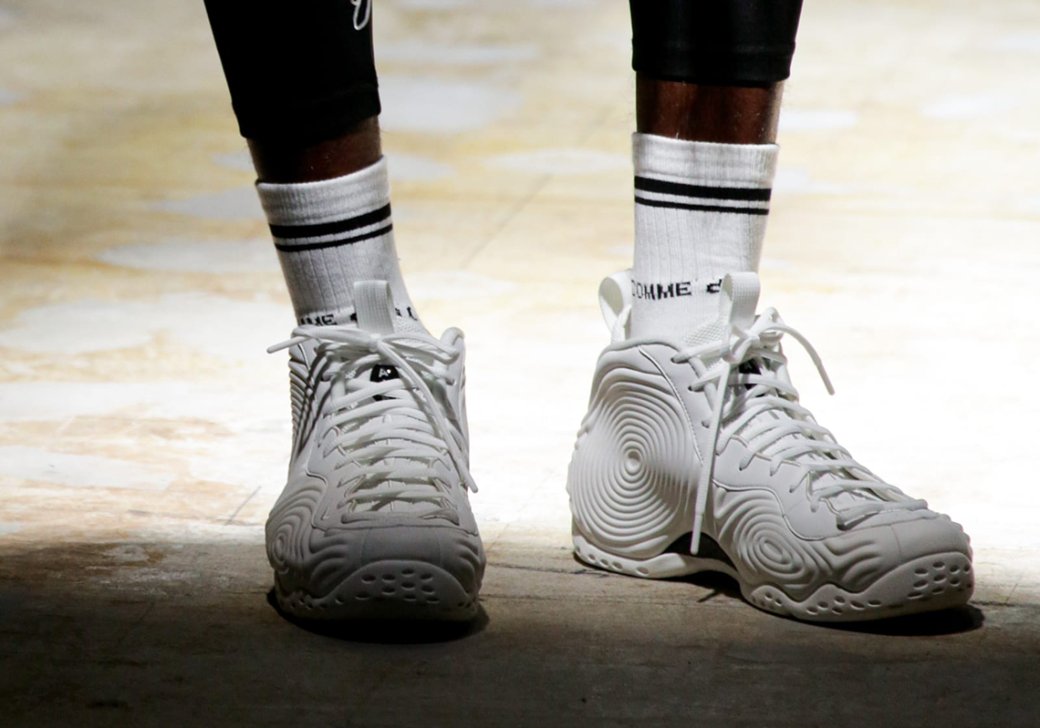 COMME des GARCONS HOMME PLUS представил коллаборацию с Nike Air Foamposite One — изображение 2