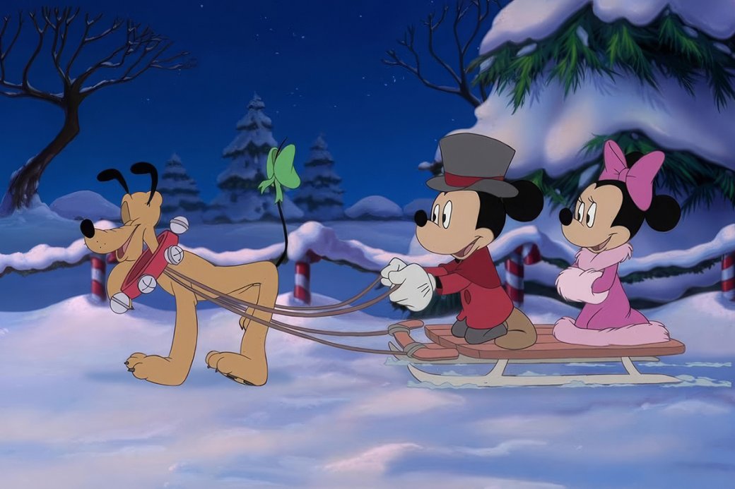 Кадр из мультфильма «Микки: Однажды под Рождество»

Источник: Walt Disney Home Entertainment