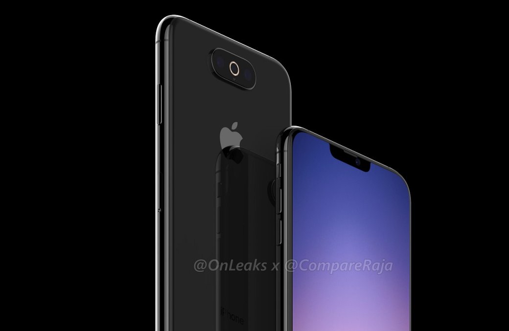 Опубликованы новые рендеры iPhone XI: уже знакомый вырез и горизонтальная камера с круглой вспышкой — фото 1