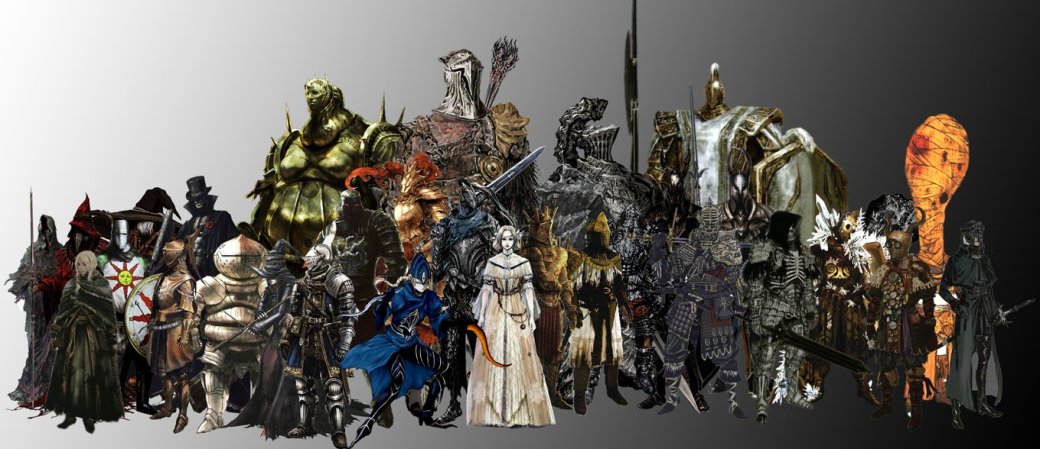 Действующие лица Dark Souls