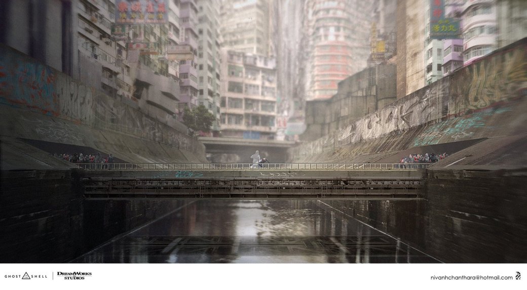 Потрясающий арт к американской Ghost in the Shell от 7 художников — изображение 2