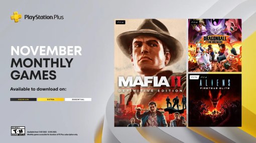 В ноябрьскую подписку PS Plus войдёт Mafia 2 и Aliens Fireteam Elite