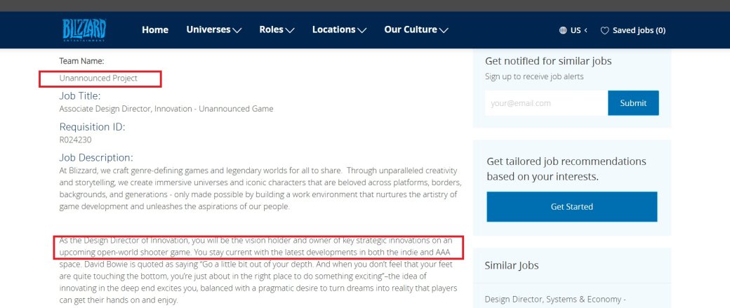 Blizzard действительно работает над неанонсированным шутером в открытом мире — фото 1