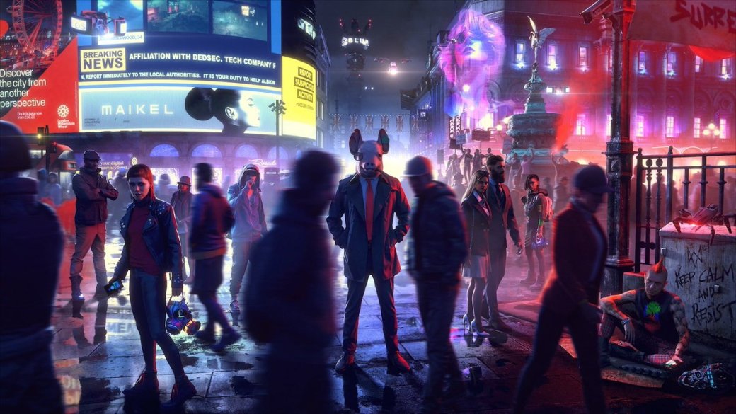 Бабуля разматывает спецназ — это запись демо-версии Watch Dogs Legion — фото 1