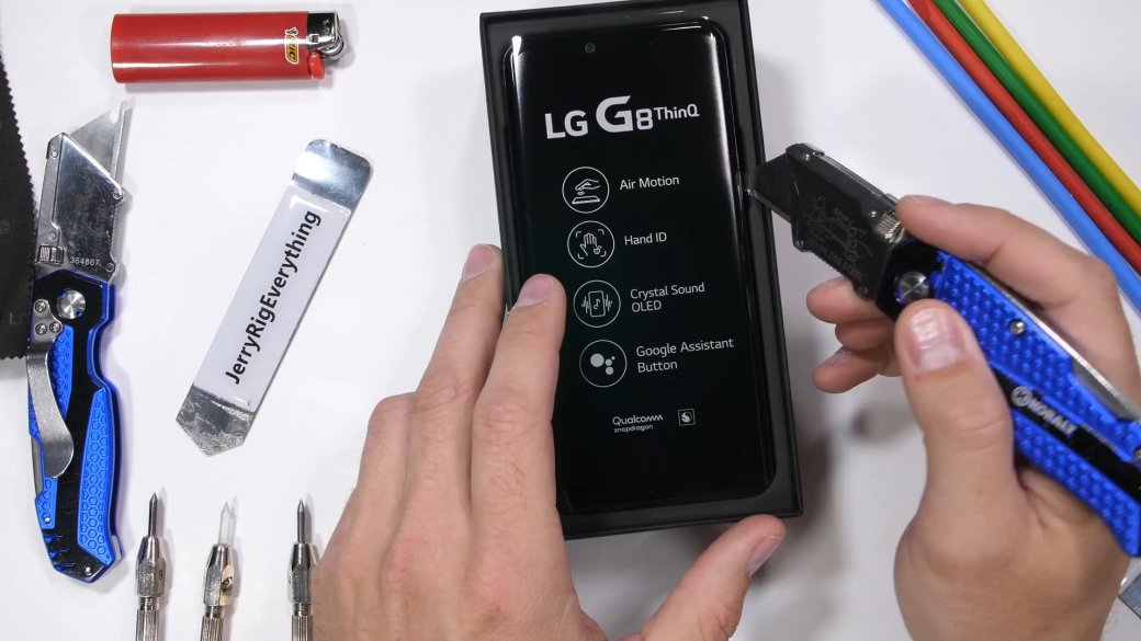 LG G8 ThinQ успешно прошел тесты на прочность — фото 1