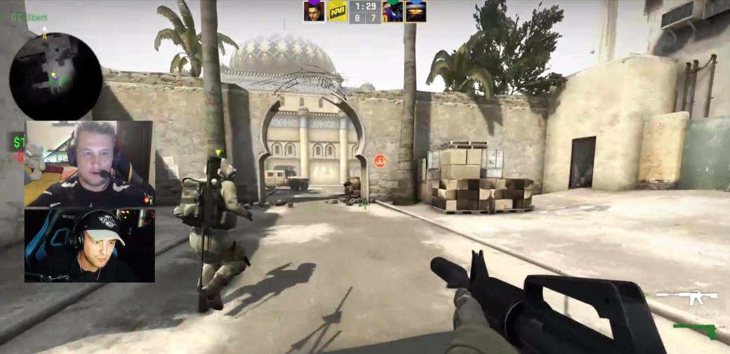Егор Крид провел стрим по CS:GO вместе с капитаном NAVI и чуть не получил бан — фото 1