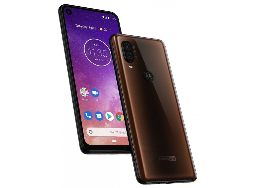 Motorola One Vision на первых рендерах: «дыра» в экране, «чистый» Android и камера на 48 Мп — фото 2