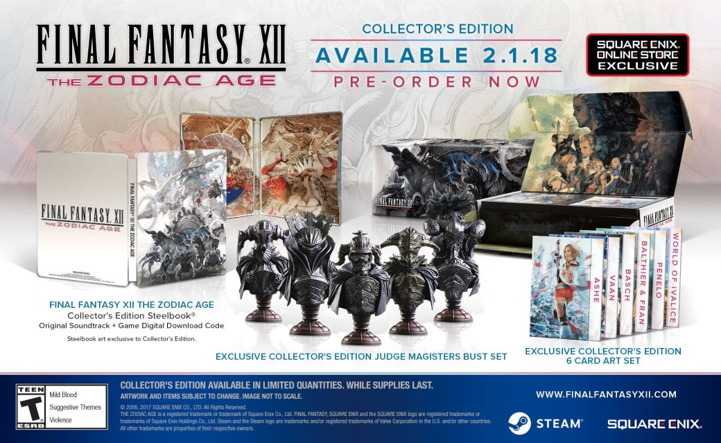 Галерея Возрадуйтесь, бояре! Final Fantasy XII: The Zodiac Age выйдет в Steam - 1 фото