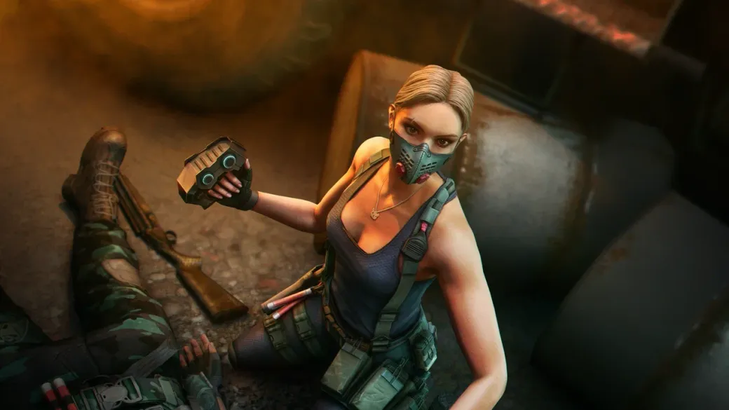 Скриншот игровой сессии нового сезона Warface «Стальные кварталы»