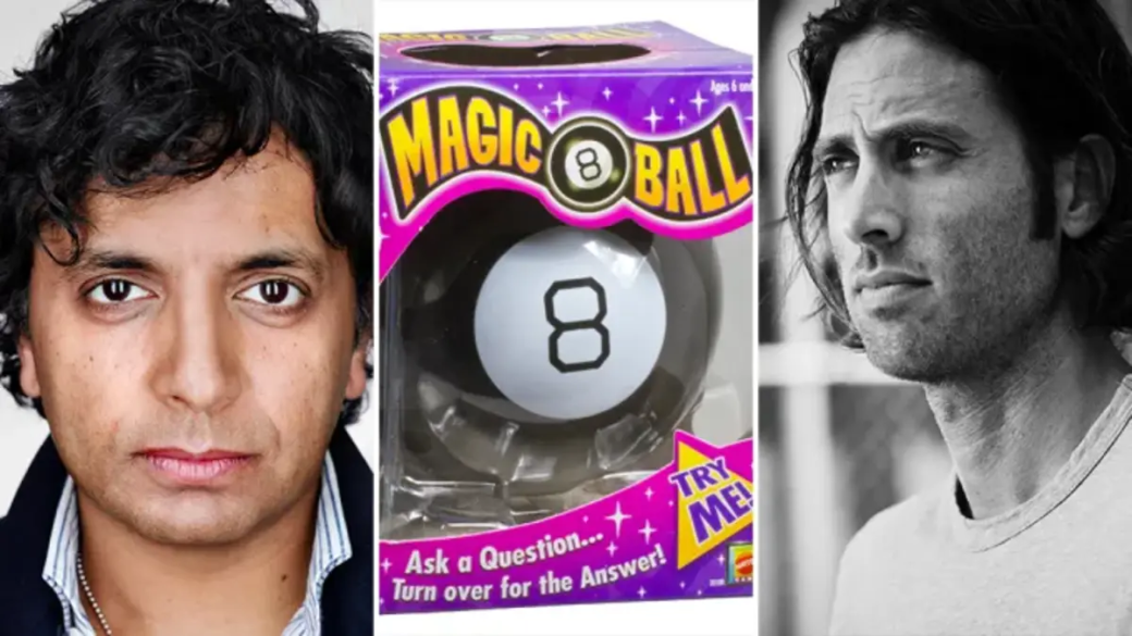 M.Night Shyamalan, Magic 8 Ball, Brad FalchukMartin Schoeller/Mattel/Courtesy