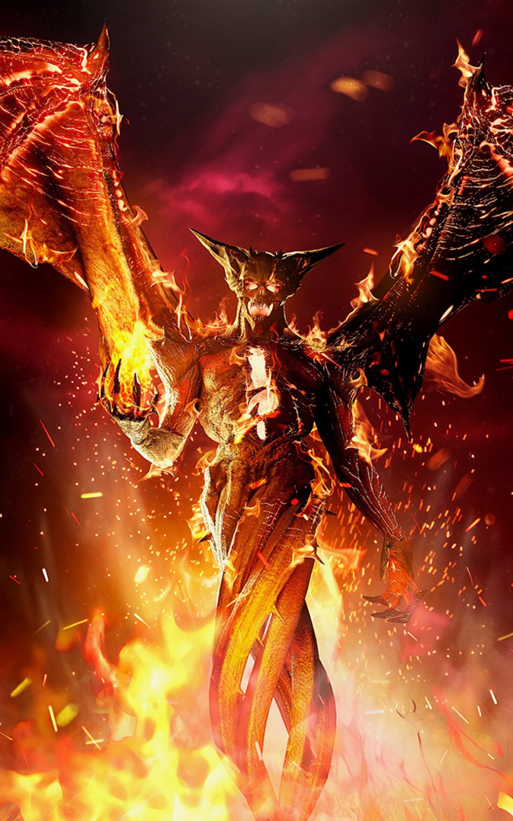 Галерея Создатели ремейка «Готики» показали рендер Огненного Демона - 2 фото