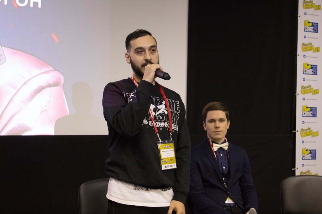 Встреча с «Канобу», Дмитрий Глуховский, Ник Перумов. Comic Con Russia и «Игромир» 2019. День 4 — фото 1
