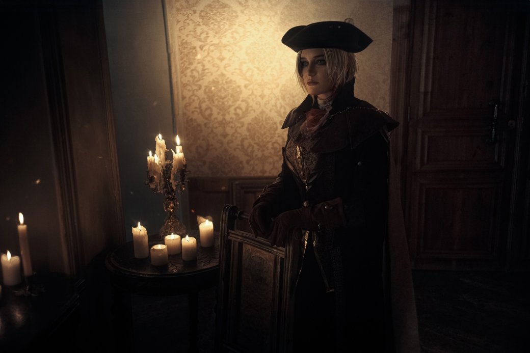 Галерея Модель снялась в мрачном косплее на леди Марию из Bloodborne - 9 фото