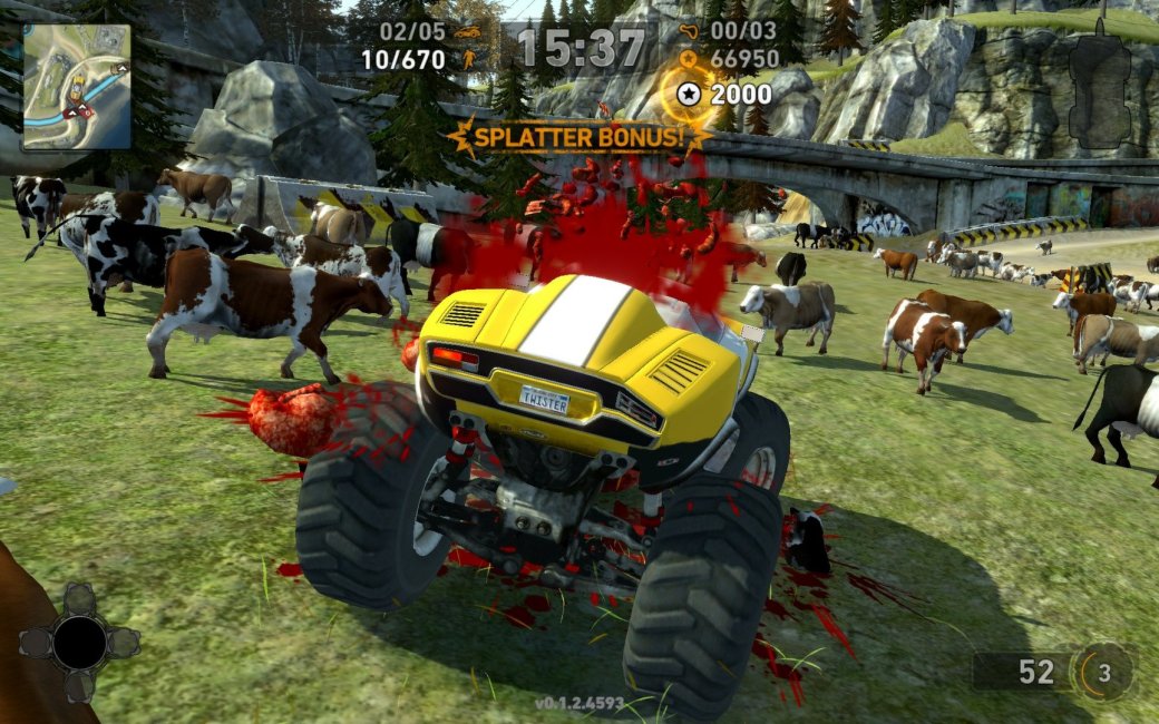 Ремейк Carmageddon официально в Steam: пенсионеры против бульдозеров — фото 3