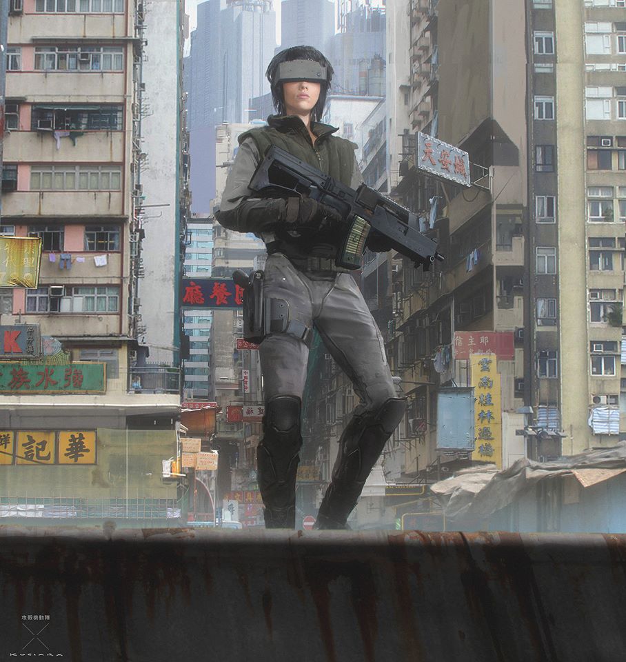 Потрясающий арт к американской Ghost in the Shell от 7 художников — изображение 2