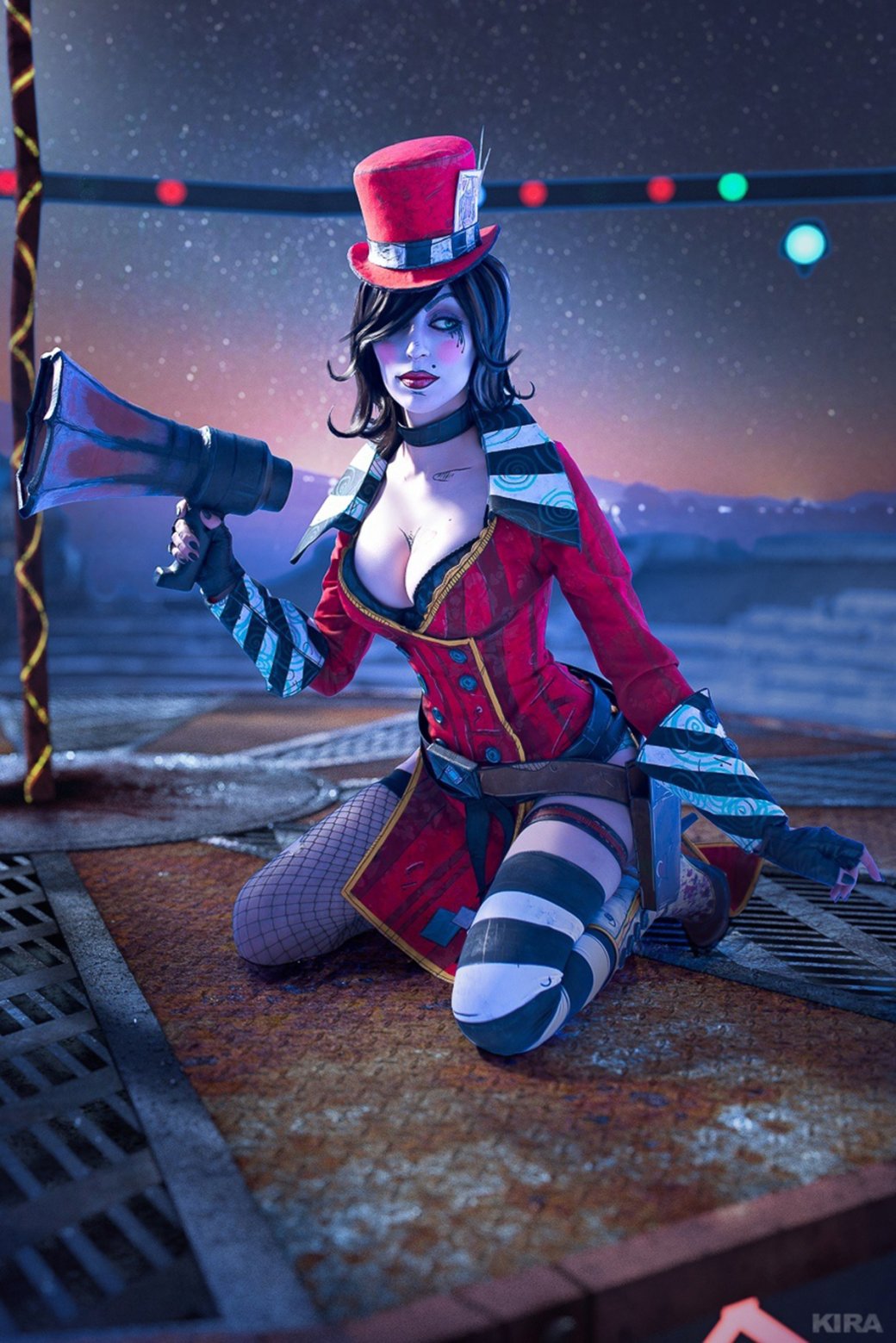 Модель представила чарующий косплей на Безумную Мокси из Borderlands — изображение 5