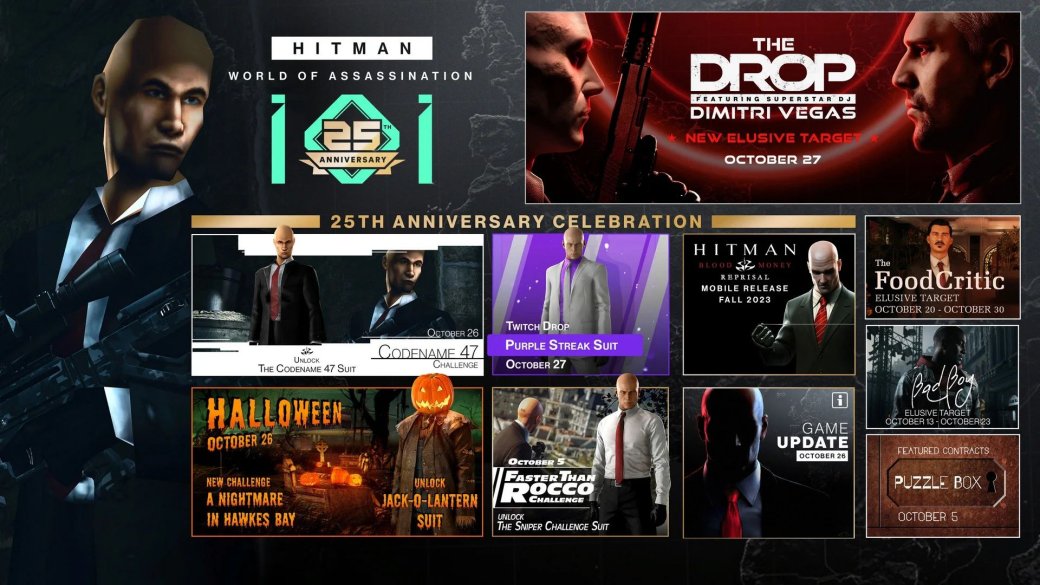 Hitman Blood Money выйдет на Nintendo Switch и мобильных устройствах — фото 1