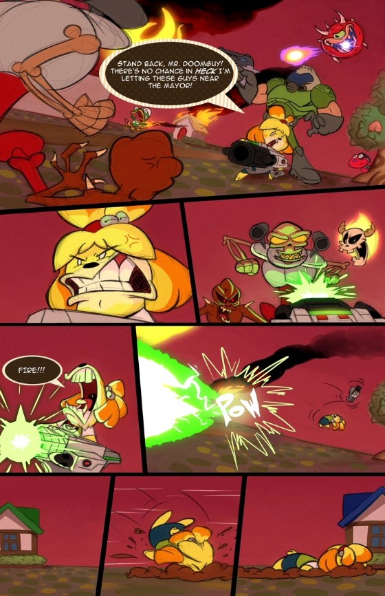 Милая парочка: фанаты создали кроссовер Doom и Animal Crossing — изображение 8
