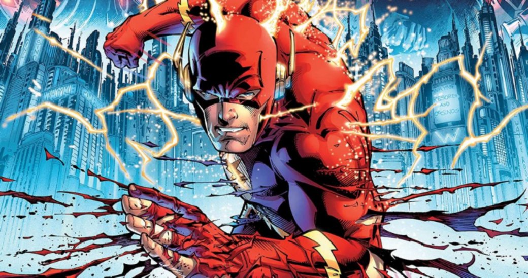 Обложка комикса Flashpoint, иллюстрация Энди Куберта