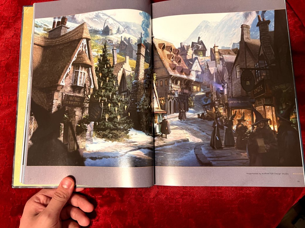 Галерея В сети опубликовали свыше 100 снимков артбука Hogwarts Legacy - 5 фото