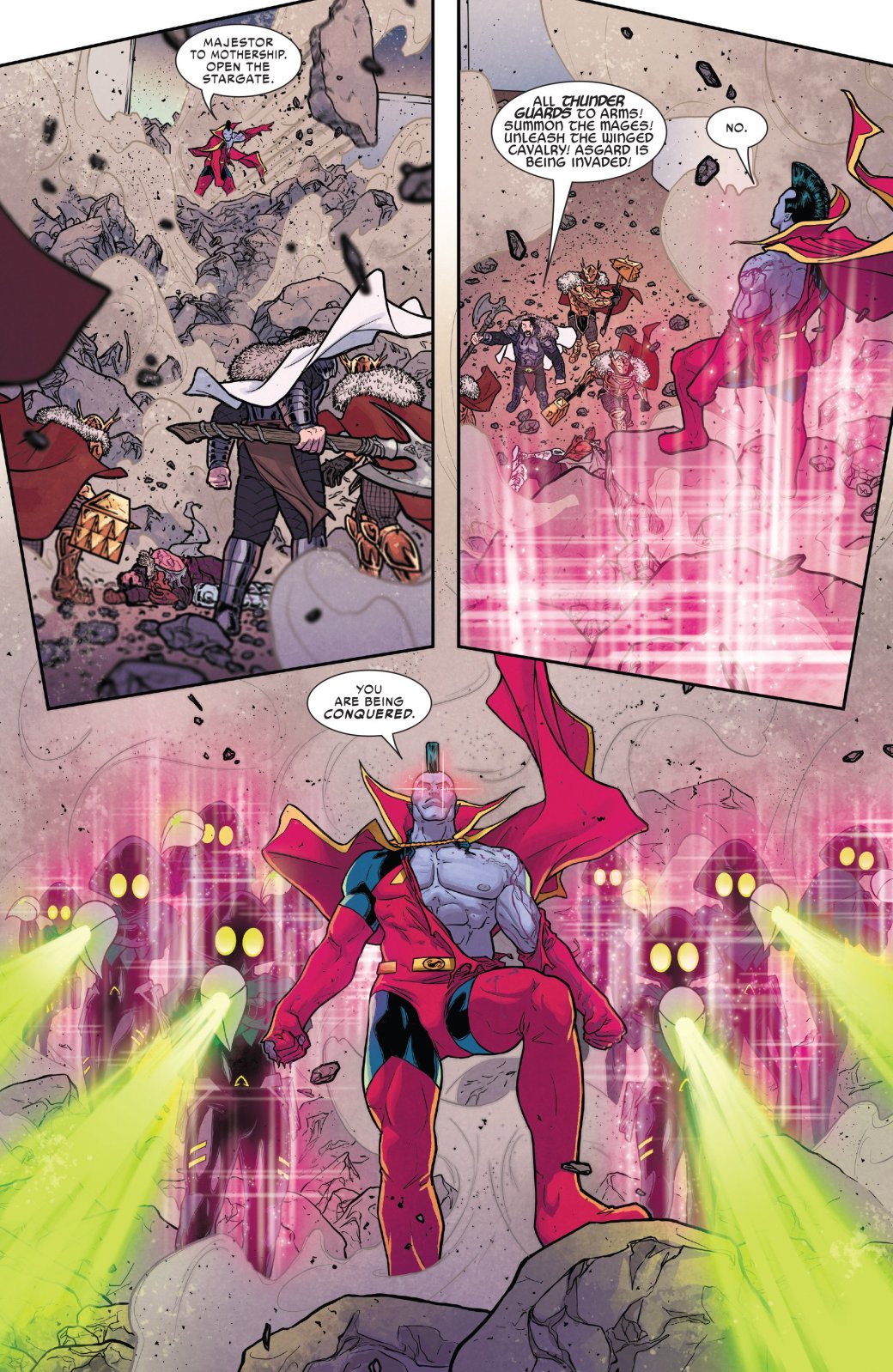 В Mighty Thor Джейн Фостер оказалась на войне двух инопланетных рас — фото 3
