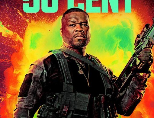 50 Cent раскритиковал постер со своим персонажем из «Неудержимых 4»