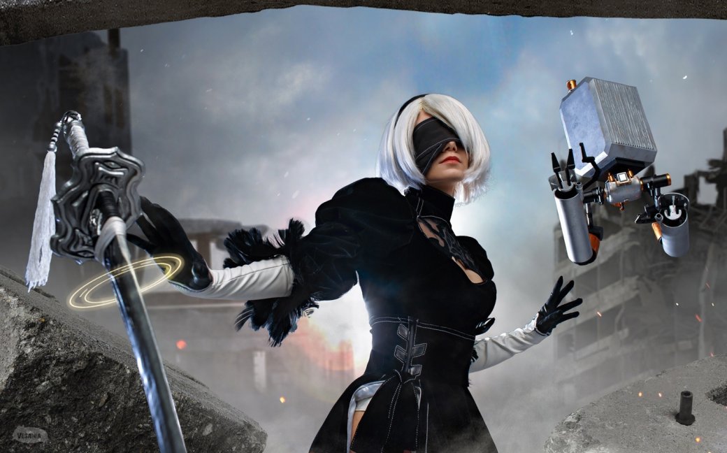 Модель представила эффектный косплей 2B из NieR Automata — изображение 2