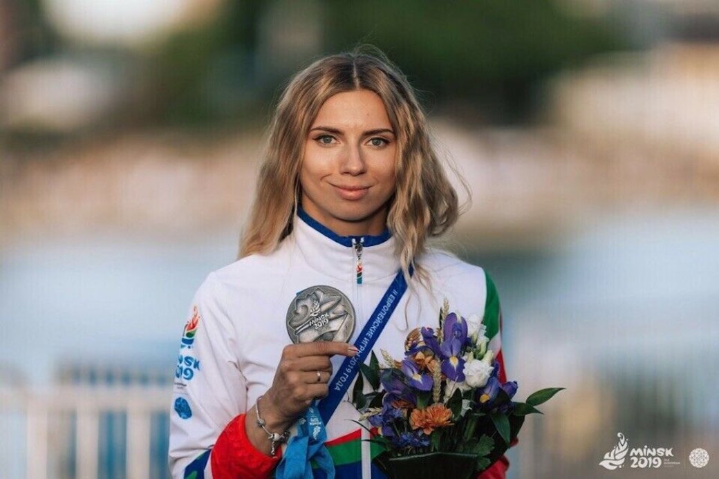 Белорусская спортсменка Тимановская выставила свою медаль Европейских игр на аукцион — фото 1