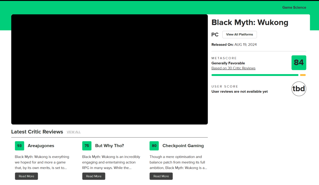 Журналисты положительно отозвались о Black Myth: Wukong в своих рецензиях — фото 1