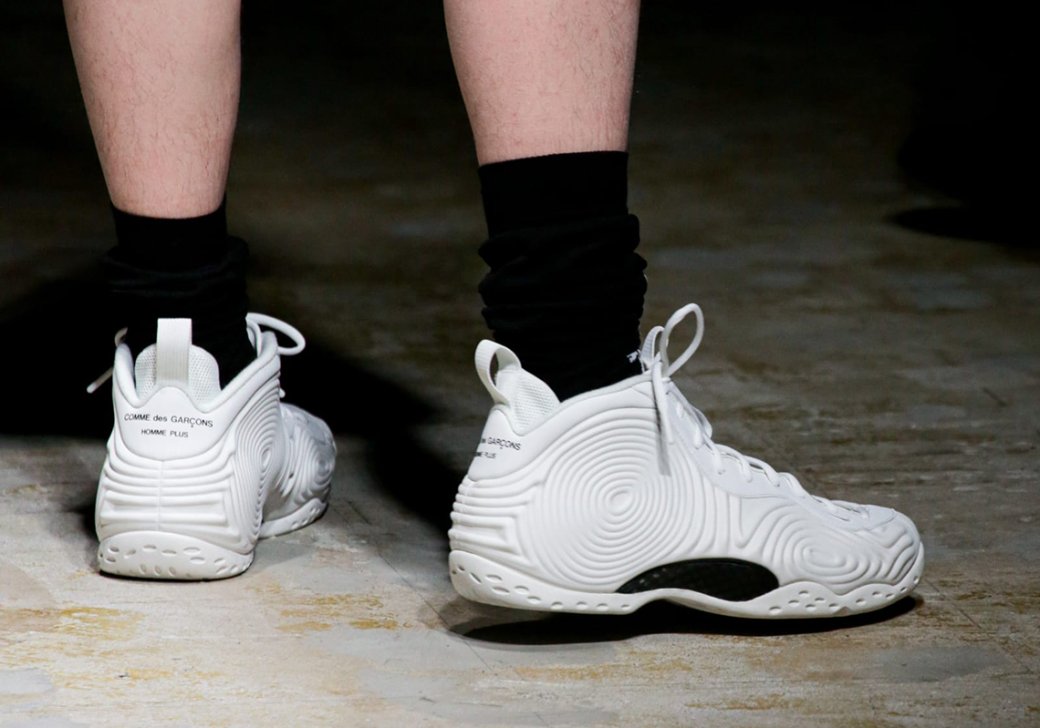 COMME des GARCONS HOMME PLUS представил коллаборацию с Nike Air Foamposite One — изображение 3