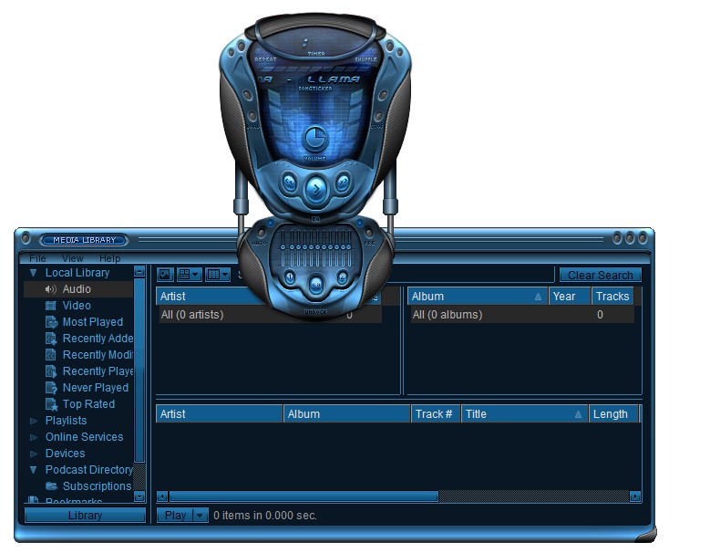 Как установить компоненты gracenote на winamp