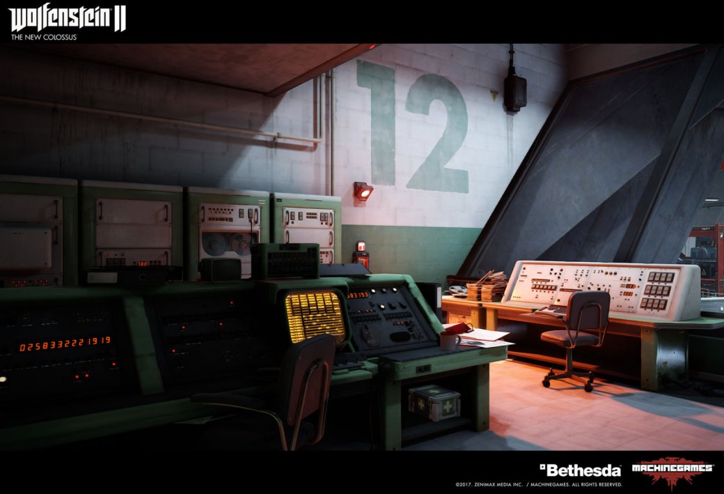 Взгляните на потрясающие концепт-арты ​Wolfenstein II: The New Colossus — фото 55