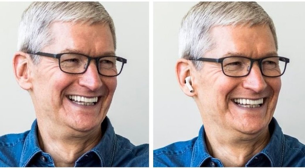 Тиму Куку пририсовали новые наушники AirPods Pro в фотошопе — фото 1