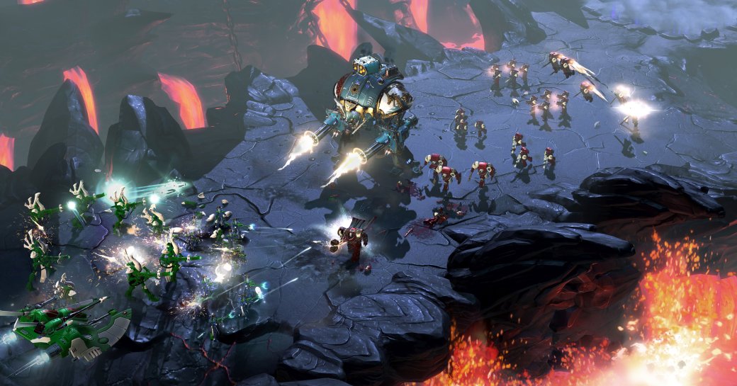 Галерея Трейлер Warhammer 40K: Dawn of War 3 обещает Имперских Рыцарей - 4 фото