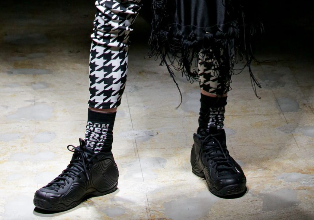 COMME des GARCONS HOMME PLUS представил коллаборацию с Nike Air Foamposite One — изображение 4