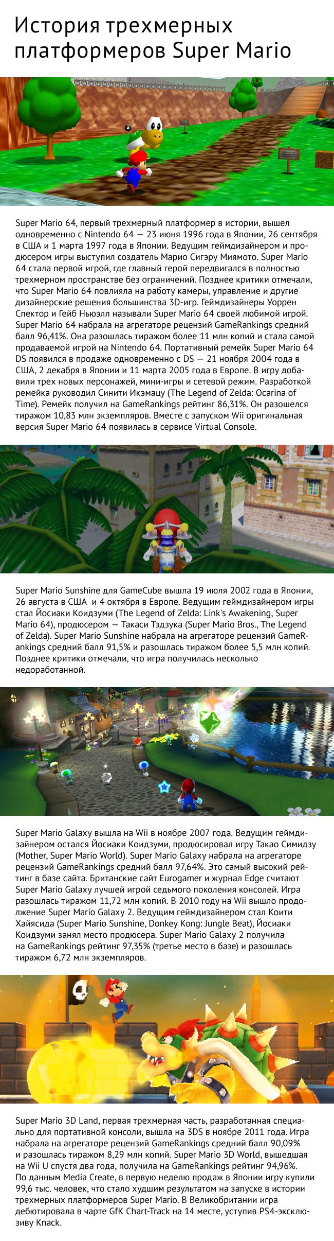 Рецензия на Super Mario 3D World — фото 1