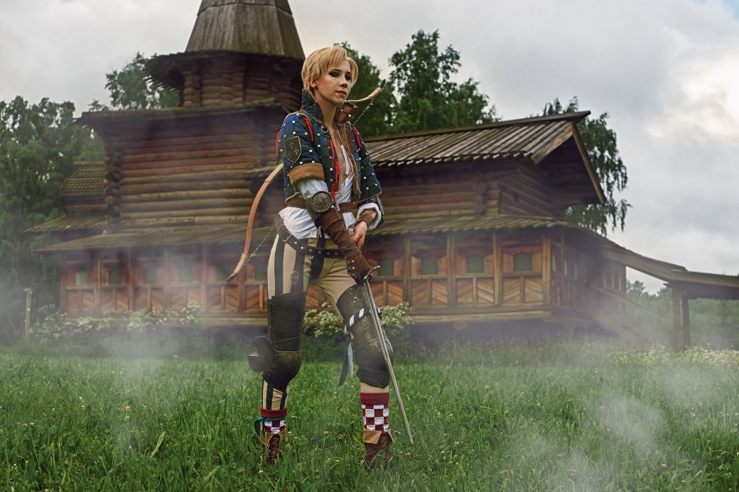 Галерея Воительница Бьянка в потрясающем косплее по «Ведьмаку» - 1 фото