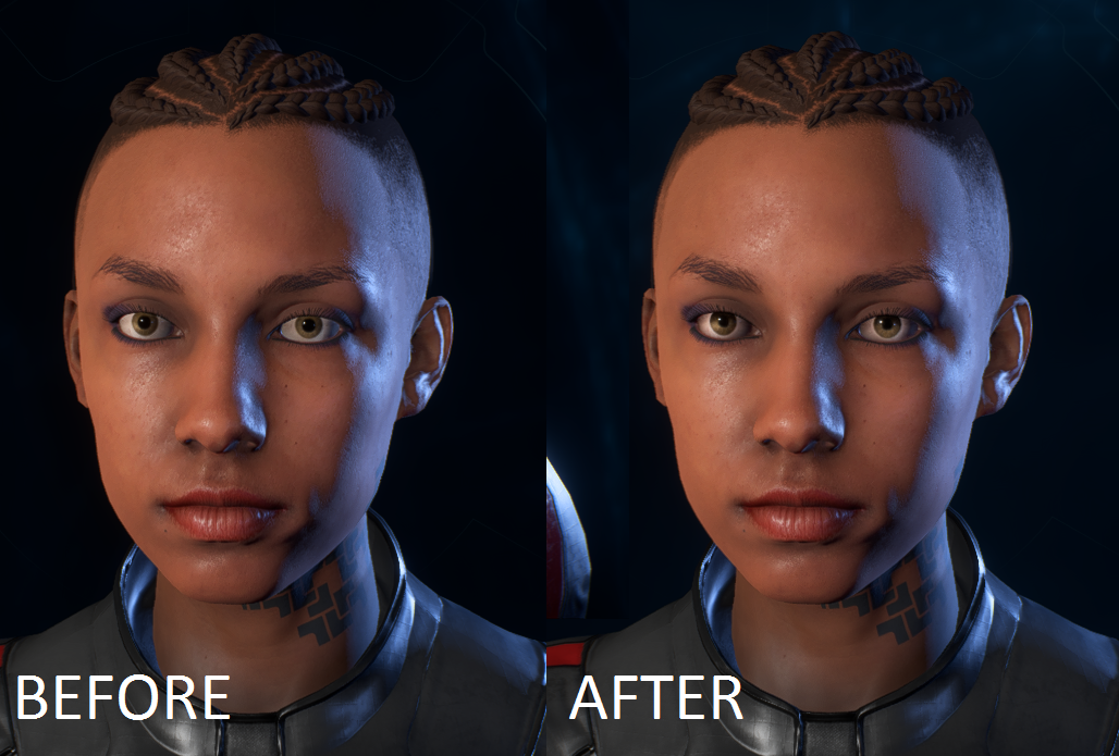 Патч 1.05 для Mass Effect: Andromeda исправил ужасные глаза персонажей — фото 3