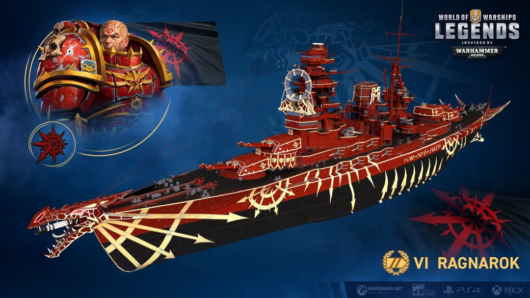 Галерея Фанатов World of Warships ждет обновление — в воды вторгнется Warhammer 40,000 - 2 фото