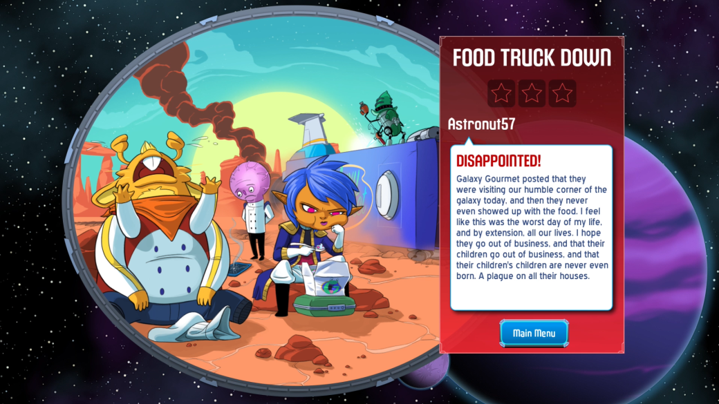 Рецензия на Space Food Truck — фото 6