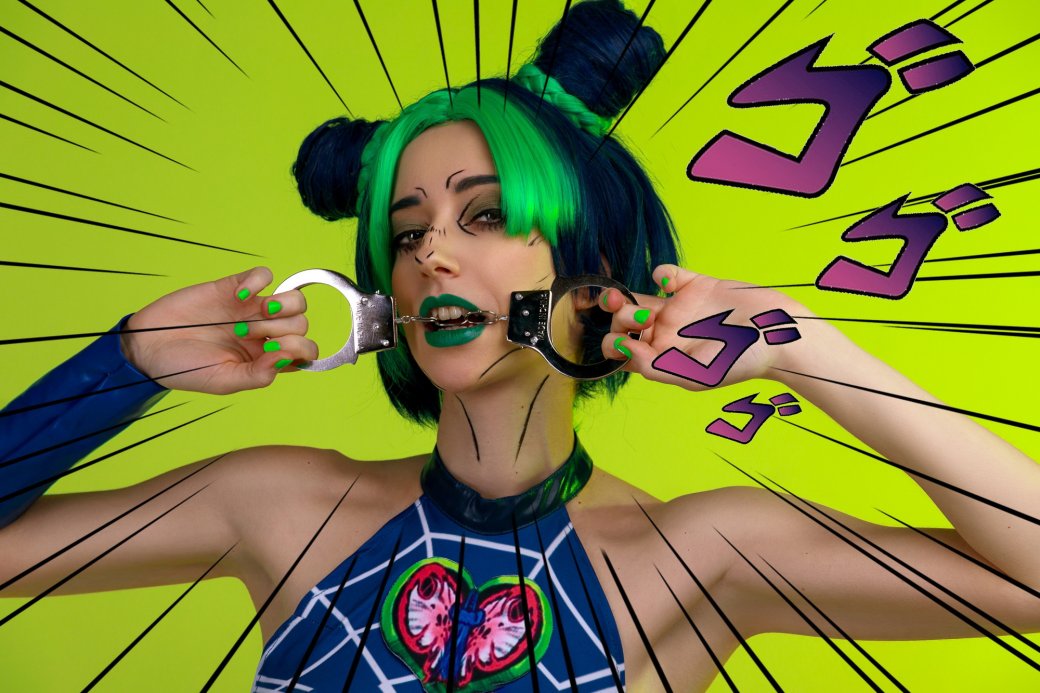 Модель предстала в образе дерзкой Джолин из Jojoʼs Bizarre Adventure — изображение 3