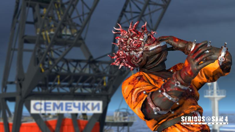 СЕМЕЧКИ на новых скриншотах Serious Sam 4: Planet Badass. Сэм заглянет в наши края? — фото 1