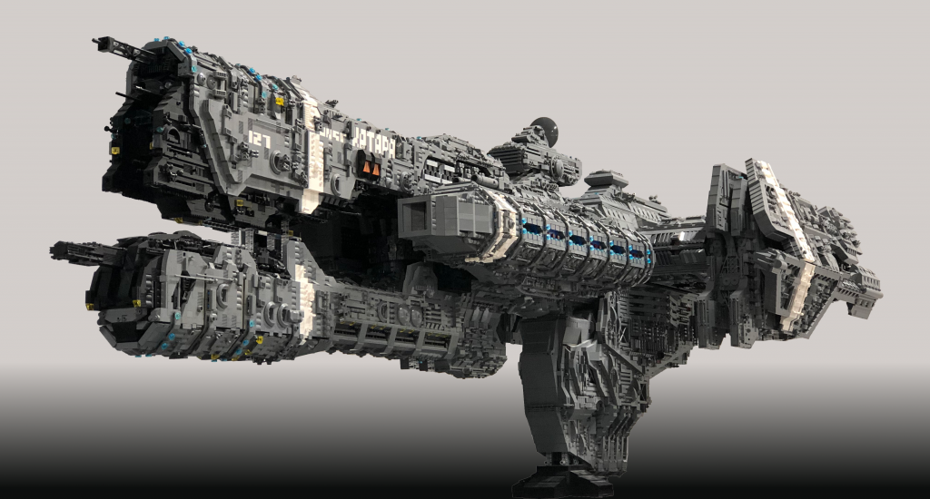 Фанат Halo потратил 5 лет и 25 тысяч деталек LEGO, чтобы собрать корабль из игры — фото 2