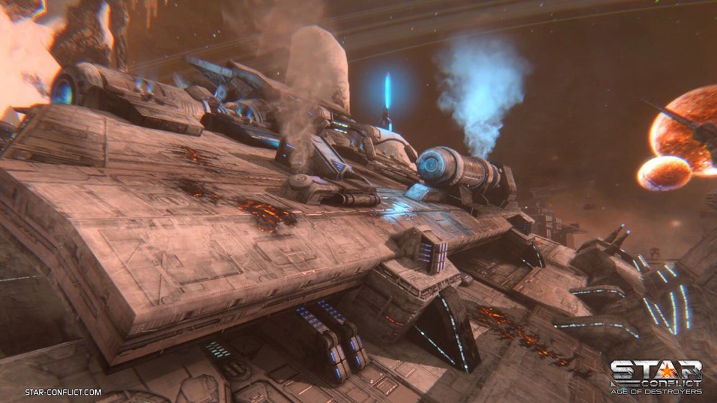 Галерея В Star Conflict появится новый класс кораблей - 8 фото