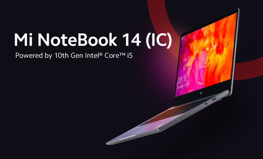 Xiaomi представила обновленный ноутбук Mi Notebook 14 IC — фото 1