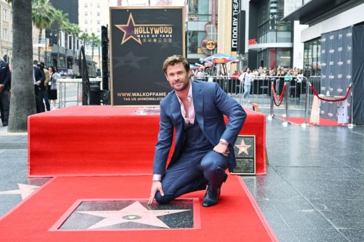 Крис Хемсворт получил звезду на «Аллее славы» в Голливуде