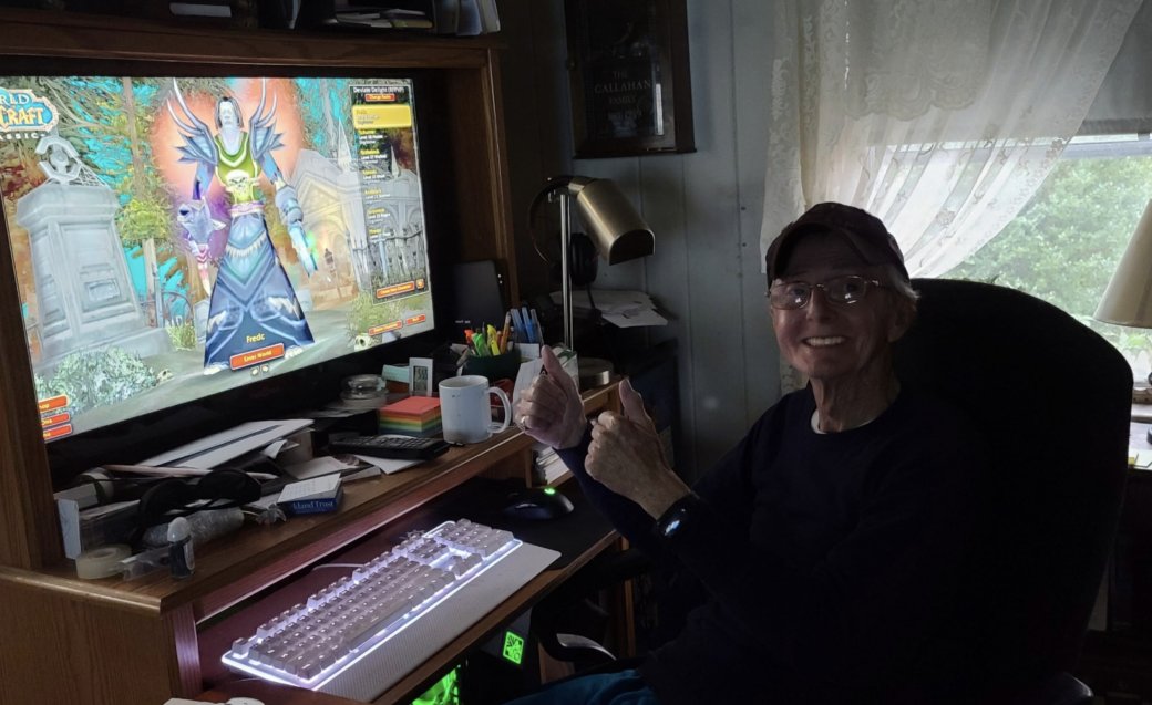 73-летний геймер почти «прошел» World of Warcraft: Classic — фото 1