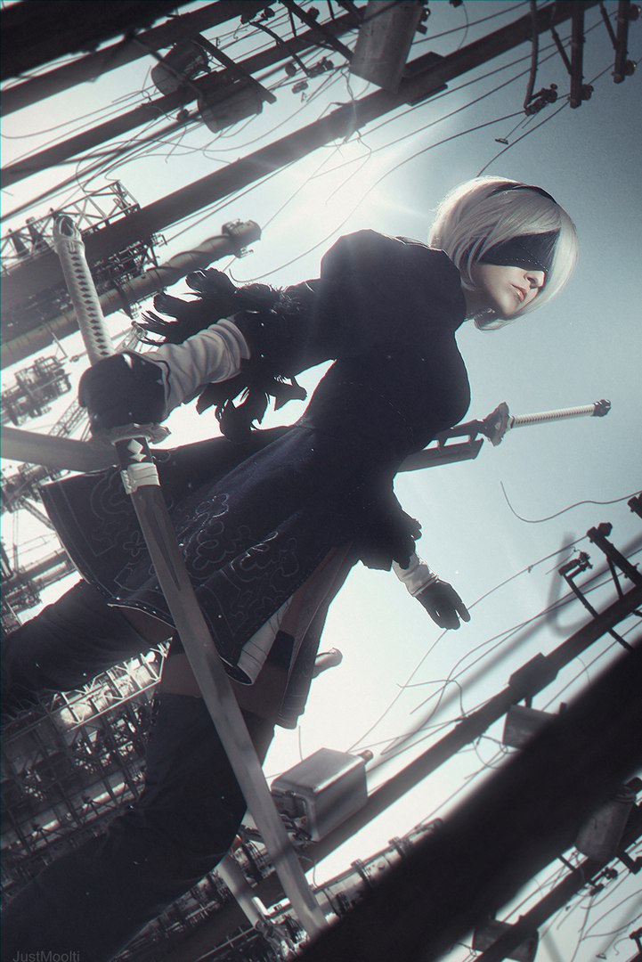 Косплей дня: девушка-андроид 2B из NieR: Automata — фото 3